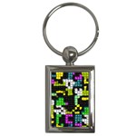 Drawn squares                                                     Key Chain (Rectangle)