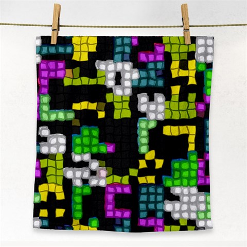 Drawn squares                                                     Face Towel from ArtsNow.com Front