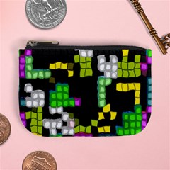 Drawn squares                                                    Mini Coin Purse from ArtsNow.com Front