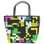 Drawn squares                                                     Bucket Bag