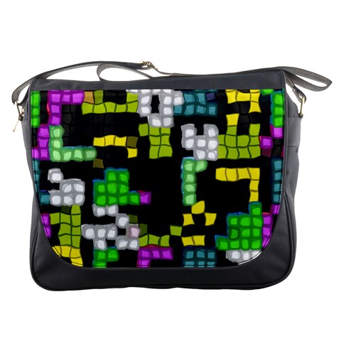 Drawn squares                                                     Messenger Bag from ArtsNow.com Front