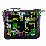 Drawn squares                                                     Messenger Bag