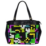 Drawn squares                                                     Oversize Office Handbag (2 Sides)