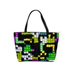 Drawn squares                                                     Classic Shoulder Handbag