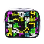 Drawn squares                                                     Mini Toiletries Bag (One Side)