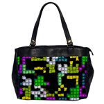 Drawn squares                                                     Oversize Office Handbag