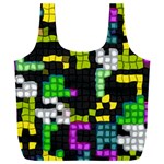 Drawn squares                                                Full Print Recycle Bag (XXL)