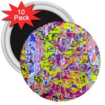 Green blue texture                                                      3  Magnet (10 pack)