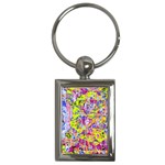 Green blue texture                                                      Key Chain (Rectangle)