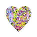 Green blue texture                                                      Magnet (Heart)