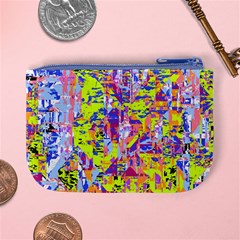 Green blue texture                                                     Mini Coin Purse from ArtsNow.com Back