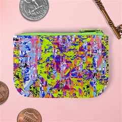 Green blue texture                                                     Mini Coin Purse from ArtsNow.com Back