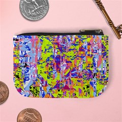 Green blue texture                                                     Mini Coin Purse from ArtsNow.com Back