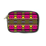 Pink yellow green shapes                                                       Coin Purse