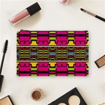 Pink yellow green shapes                                                       Cosmetic Bag