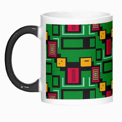 Rectangles on a green background                                                        Morph Mug from ArtsNow.com Left