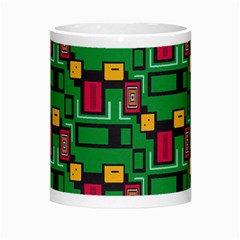 Rectangles on a green background                                                        Morph Mug from ArtsNow.com Center