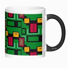 Rectangles on a green background                                                        Morph Mug from ArtsNow.com Right