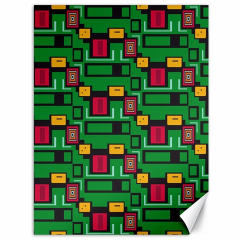 Rectangles on a green background                                                        Canvas 36  x 48  from ArtsNow.com 35.26 x46.15  Canvas - 1