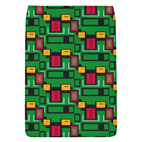 Rectangles on a green background                                                       BlackBerry Q10 Hardshell Case from ArtsNow.com Front