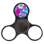 Red blue messy stripes                                                        Finger Spinner