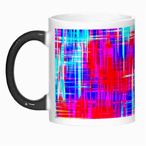 Red blue messy stripes                                                         Morph Mug from ArtsNow.com Left