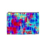 Red blue messy stripes                                                         Cosmetic Bag