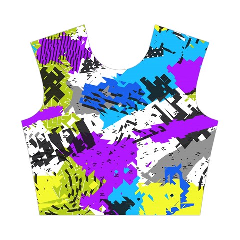 Shaky shapes                                                          Cotton Crop Top from ArtsNow.com Front