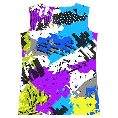 Shaky shapes                                                          Women s Basketball Tank Top from ArtsNow.com Back