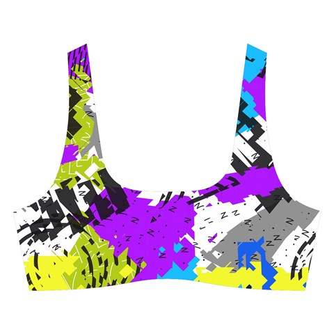 Shaky shapes                                                         Cross Back Hipster Bikini Set from ArtsNow.com Front