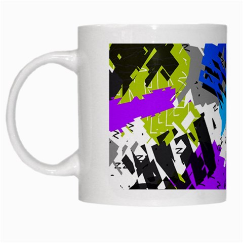 Shaky shapes                                                          White Mug from ArtsNow.com Left