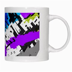 Shaky shapes                                                          White Mug from ArtsNow.com Right