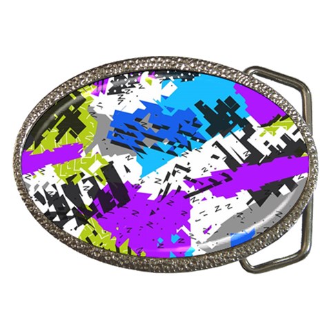 Shaky shapes                                                          Belt Buckle from ArtsNow.com Front