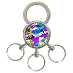 Shaky shapes                                                          3-Ring Key Chain