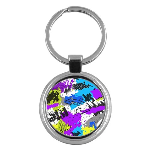 Shaky shapes                                                          Key Chain (Round) from ArtsNow.com Front