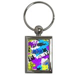 Shaky shapes                                                          Key Chain (Rectangle)