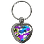 Shaky shapes                                                          Key Chain (Heart)