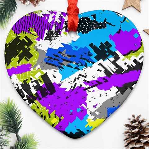 Shaky shapes                                                          Ornament (Heart) from ArtsNow.com Front