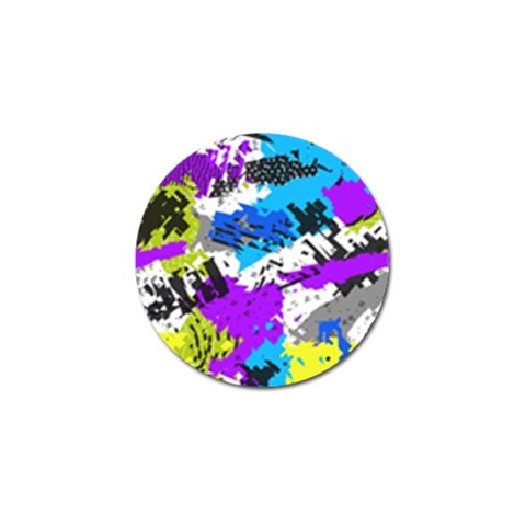 Shaky shapes                                                          Golf Ball Marker (4 pack) from ArtsNow.com Front