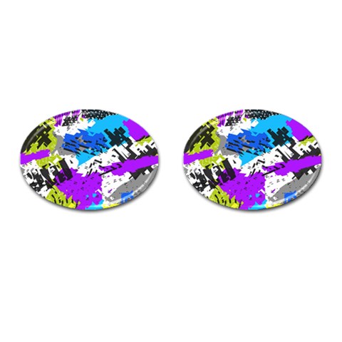 Shaky shapes                                                          Cufflinks (Oval) from ArtsNow.com Front(Pair)