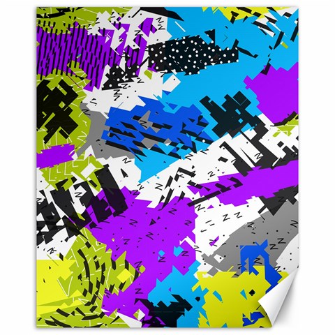 Shaky shapes                                                          Canvas 16  x 20  from ArtsNow.com 15.75 x19.29  Canvas - 1