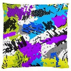 Shaky shapes                                                         Large Flano Cushion Case (Two Sides) from ArtsNow.com Front