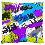 Shaky shapes                                                         Large Flano Cushion Case (Two Sides)