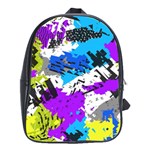 Shaky shapes                                                          School Bag (Large)