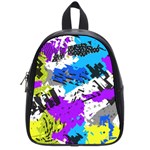 Shaky shapes                                                          School Bag (Small)