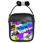 Shaky shapes                                                          Girls Sling Bag