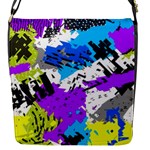 Shaky shapes                                                          Flap Closure Messenger Bag (S)