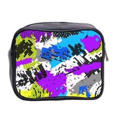 Shaky shapes                                                          Mini Toiletries Bag (Two Sides) from ArtsNow.com Back