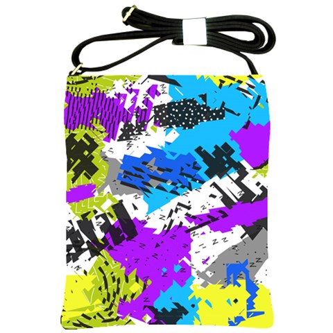 Shaky shapes                                                          Shoulder Sling Bag from ArtsNow.com Front