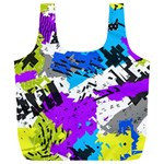 Shaky shapes                                                     Full Print Recycle Bag (XXL)